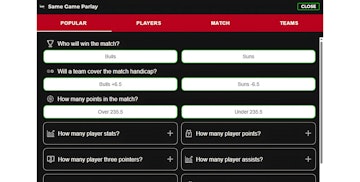 Powerplay bet builder