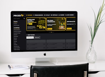 Priced Up on desktop