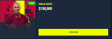 Rabona parlay boost promo