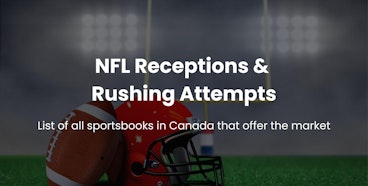 Receptions Rushing attempts article hero