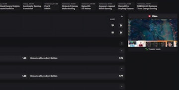 Rivalry esport live stream