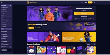 Roobet desktop
