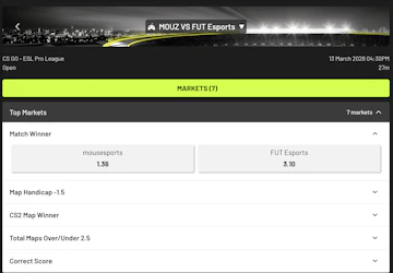 NextBet esports betting