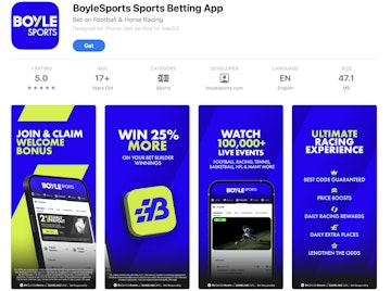 BOYLE Sports App Store screenshot