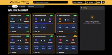 Betfair Predicts Beta screenshot