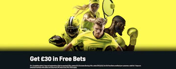 Screenshot of DAZN Bet's sign up offer