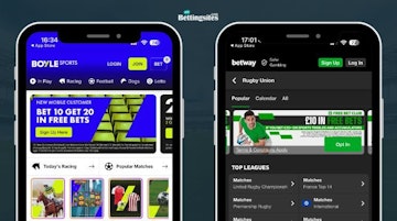 Screenshots of BOYLE Sports and betway