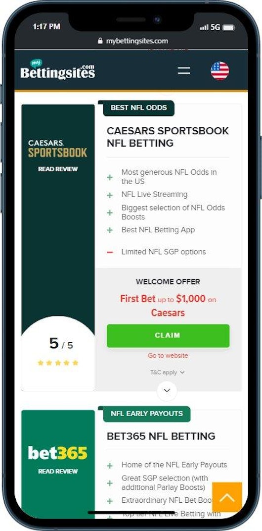NFL Betting Sites Pros and Cons