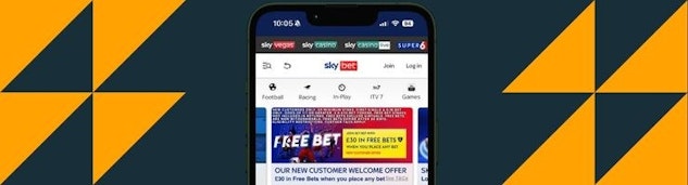Skybet app banner