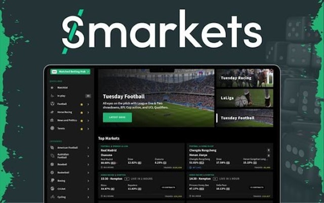 Smarkets exchange graphic