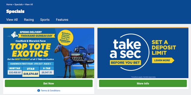 Sportsbet NZ bonus