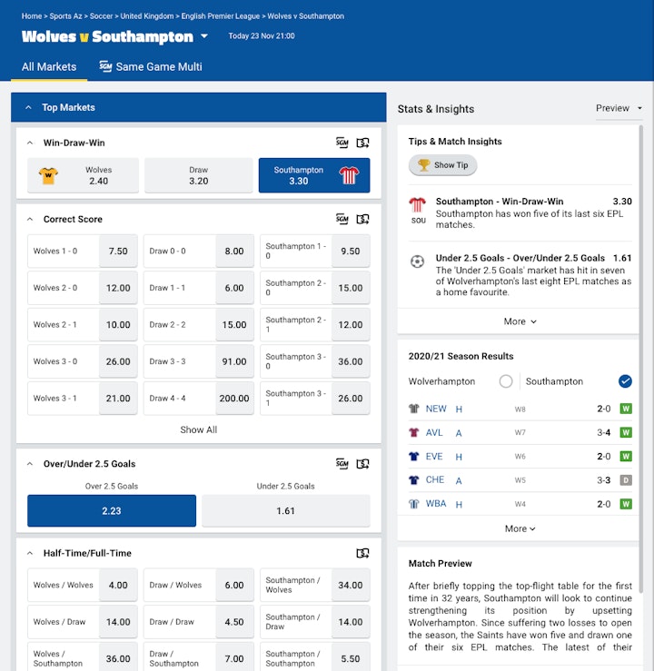 Sportsbet (Pros & Cons) » Why you should avoid Sportbet!