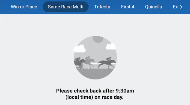 Sportsbet Same Race Multi
