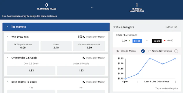 Sportsbet live betting