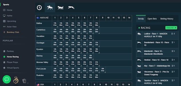 Sportsbet io Horse Racing