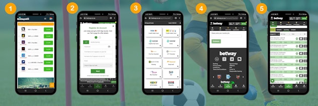 Start betting sites numbered