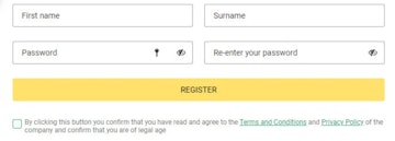 Step 5 of Betwinner Ghana Registration