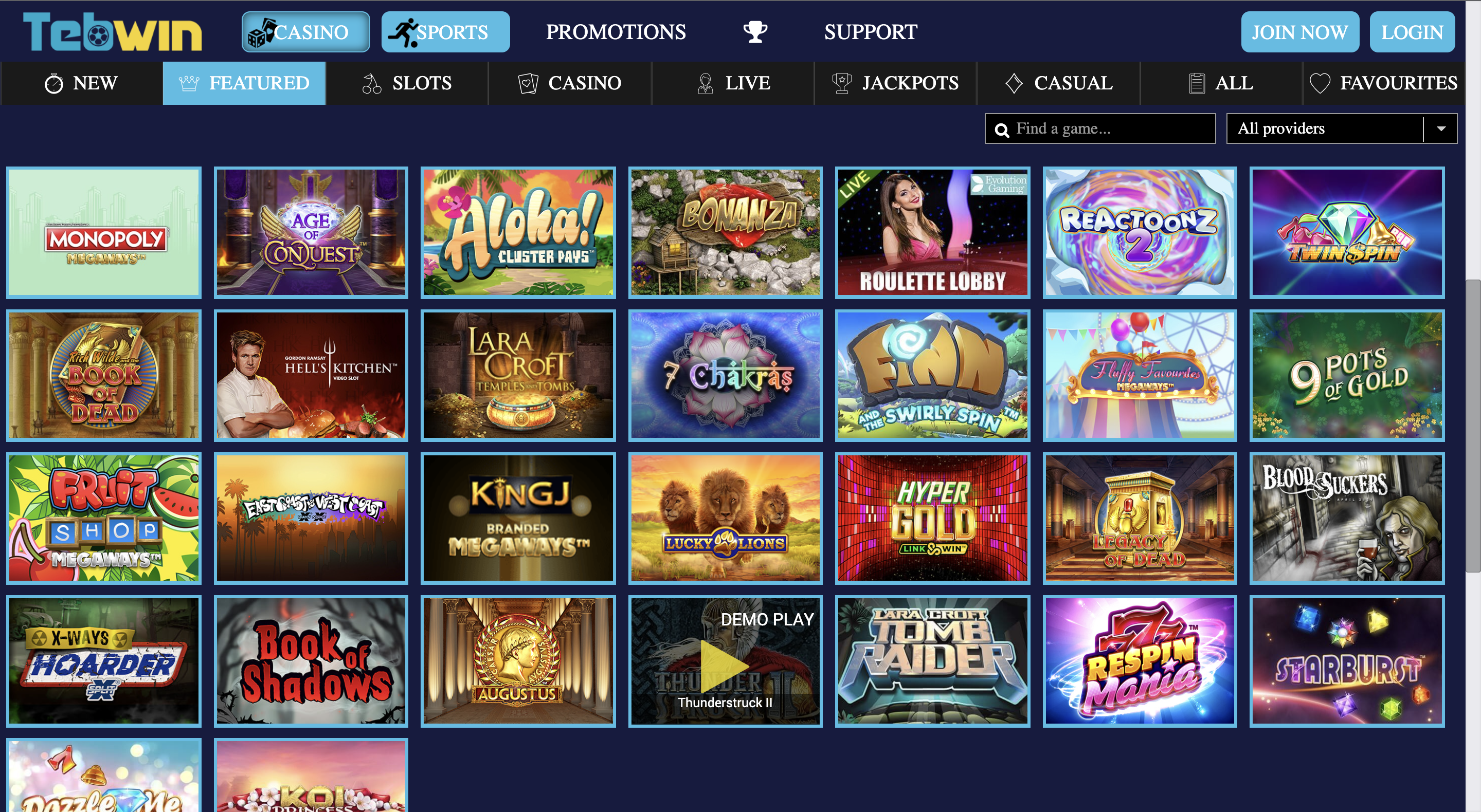 Tebwin Casino