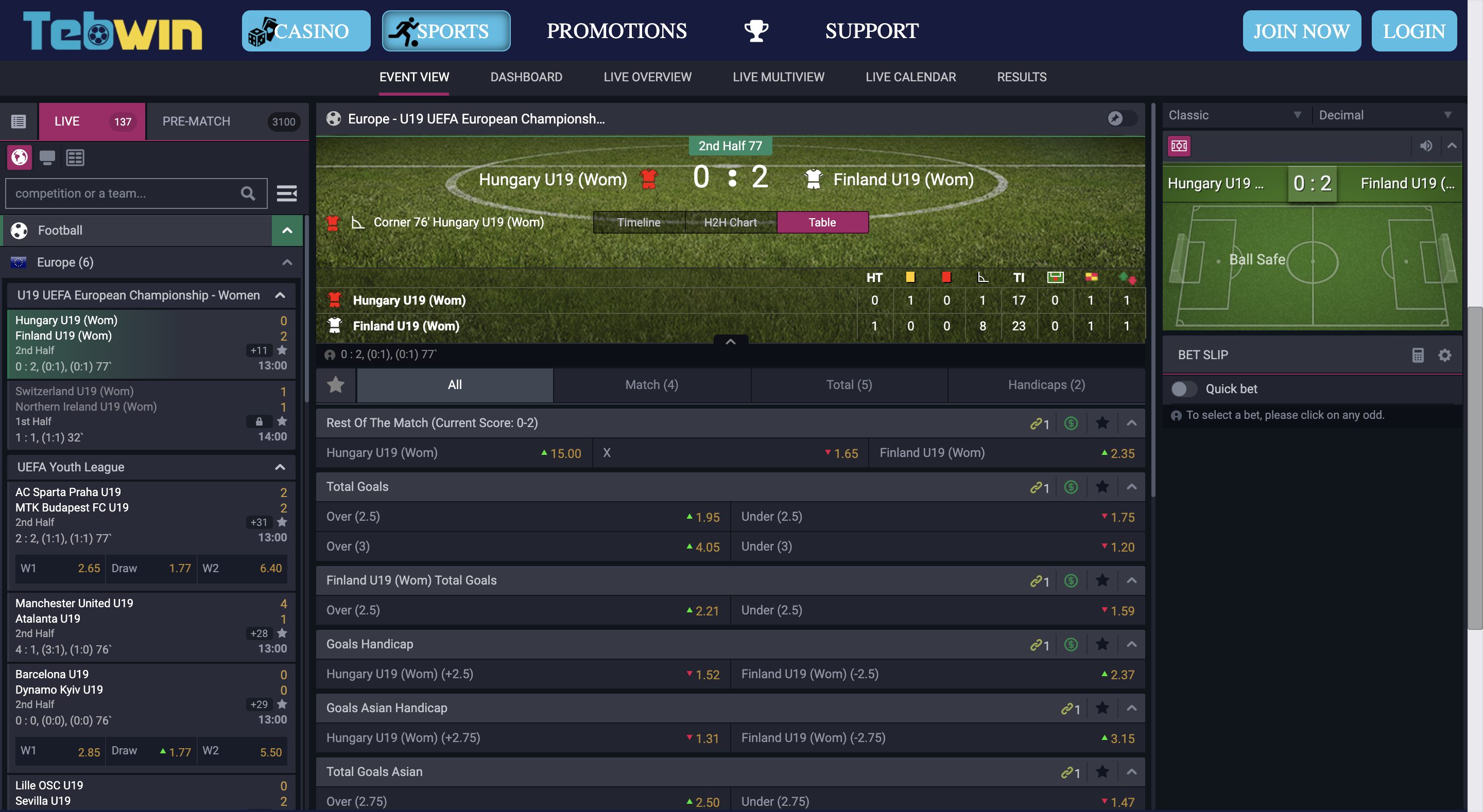Tebwin home page