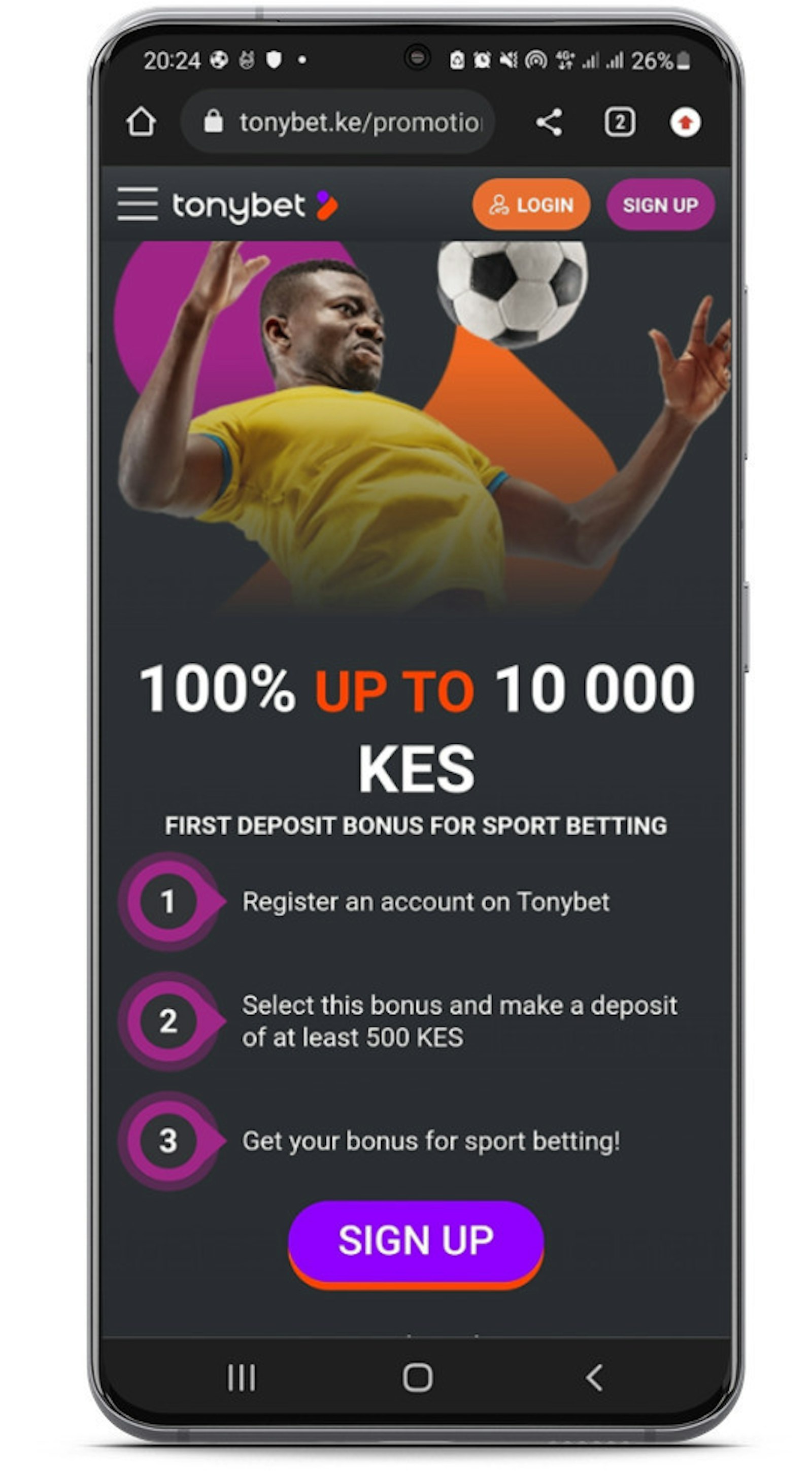 Tonybet Bonus