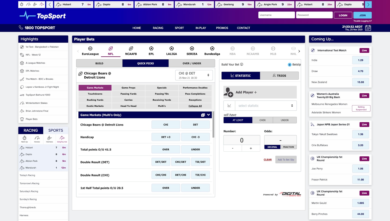 Top Sport Betting Same Game Multis