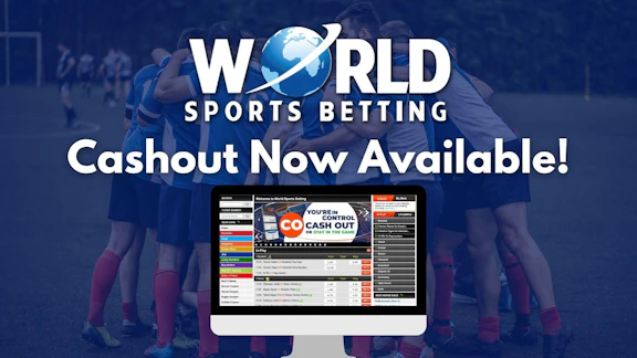World Sports Betting Cashout Header Image