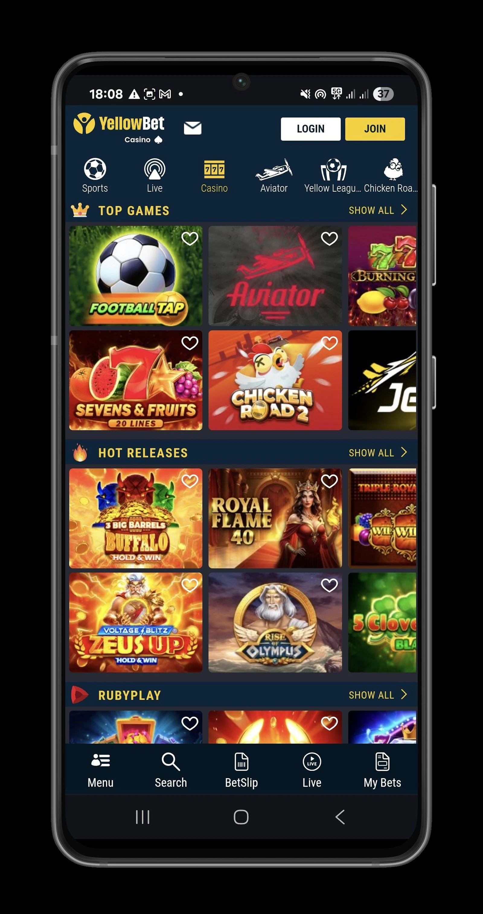 Yellowbet Casino