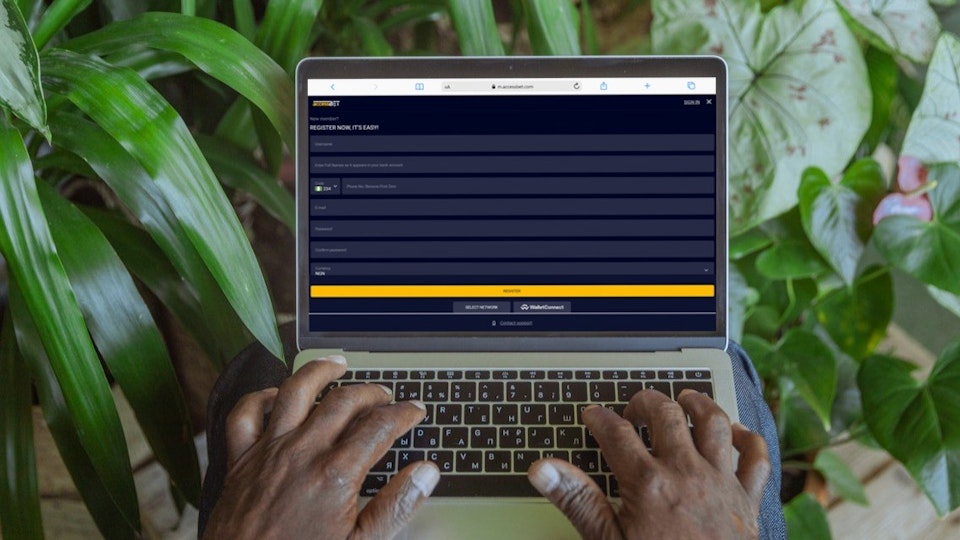 Accessbet registration process