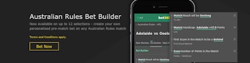 Afl bet builder bet365