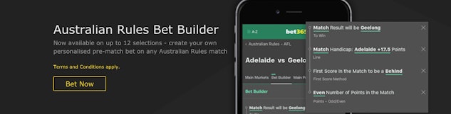Afl bet builder bet365