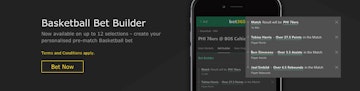 Basketball bet builder bet365
