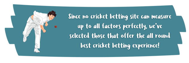 Best all round cricket betting sites