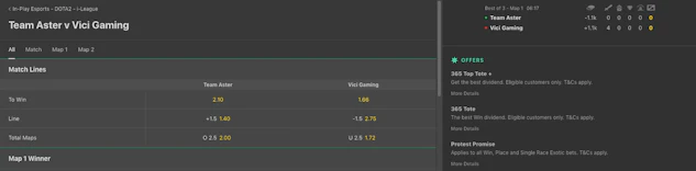 Bet365 dota 2 betting