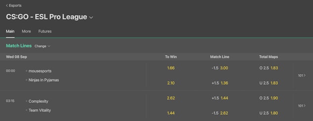 Bet365 esports betting