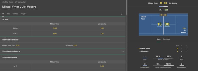 Bet365 live betting