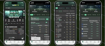 Bet365 mobile mockups
