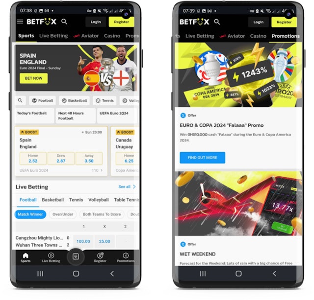 Betfox new betting site in ghana