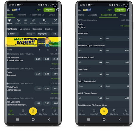 Betika new betting site in Ghana