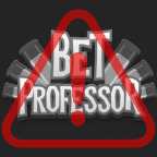 Betprofessor logo square warning
