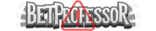 Betprofessor logo warning