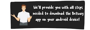 Betway app download steps