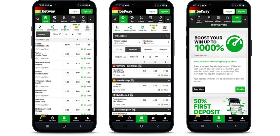 Betway ghana football betting app