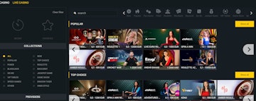 Betwinner Casino screenshot