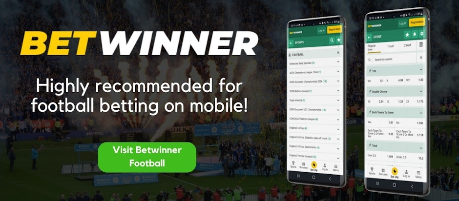 Betwinner football betting site