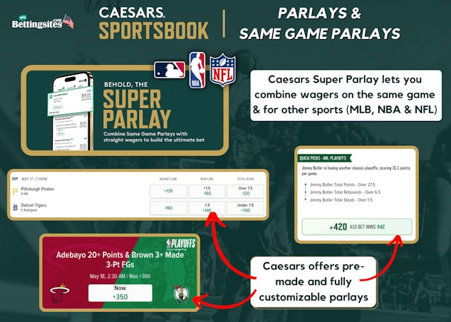Caesars sportsbook parlays