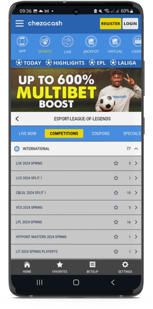 Chezacash esports kenya