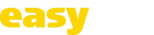 Easybet logo yello white
