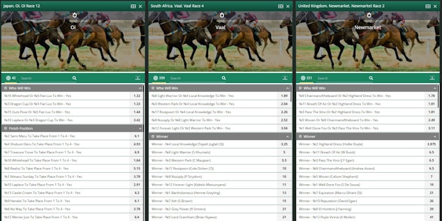 Horse racing live betting nigeria
