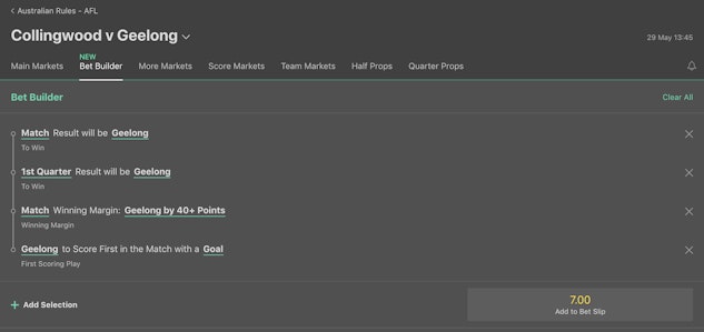How does bet365 bet builder work