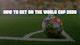 How to bet on world cup 2026